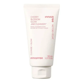INNISFREE Cherry Blossom Glow Jam Cleanser - Cleansing Foam Radiance & Glow 150ml