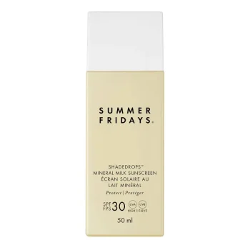SUMMER FRIDAYS ShadeDrops SPF 30 Mineral Milk Sunscreen 50ml
