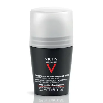 Vichy Homme 48hr Anti-Perspirant Deodorant Sensitive Skin 50ml