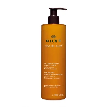 NUXE Rêve De Miel Face And Body Ultra-Rich Cleansing Gel Dry And Sensitive Skin 400ml