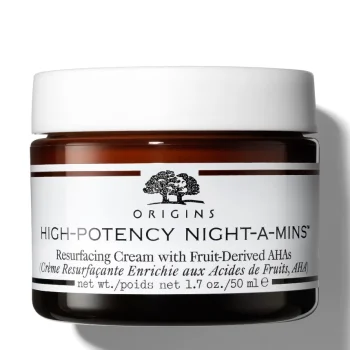 Origins High-Potency Night-a-Mins Resurfacing Cream with Fruit-Derived AHAs 50ml