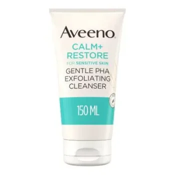 AVEENO Face Calm+Restore Gentle PHA Exfoliating Cleanser 150ml​