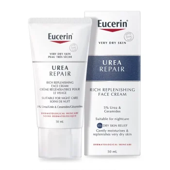 Eucerin UreaRepair Replenishing Face Night Cream 5% Urea 50ml