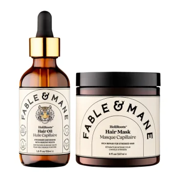 FABLE & MANE HoliRoots™ Hair Oil 55ml & Hair Mask 237ml