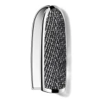 GUERLAIN Rouge G The Luxurious Velvet Double Mirror Lipstick Case CHEVRON