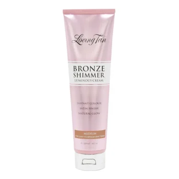 LOVING TAN Bronze Shimmer Luminous Cream Medium 120ml